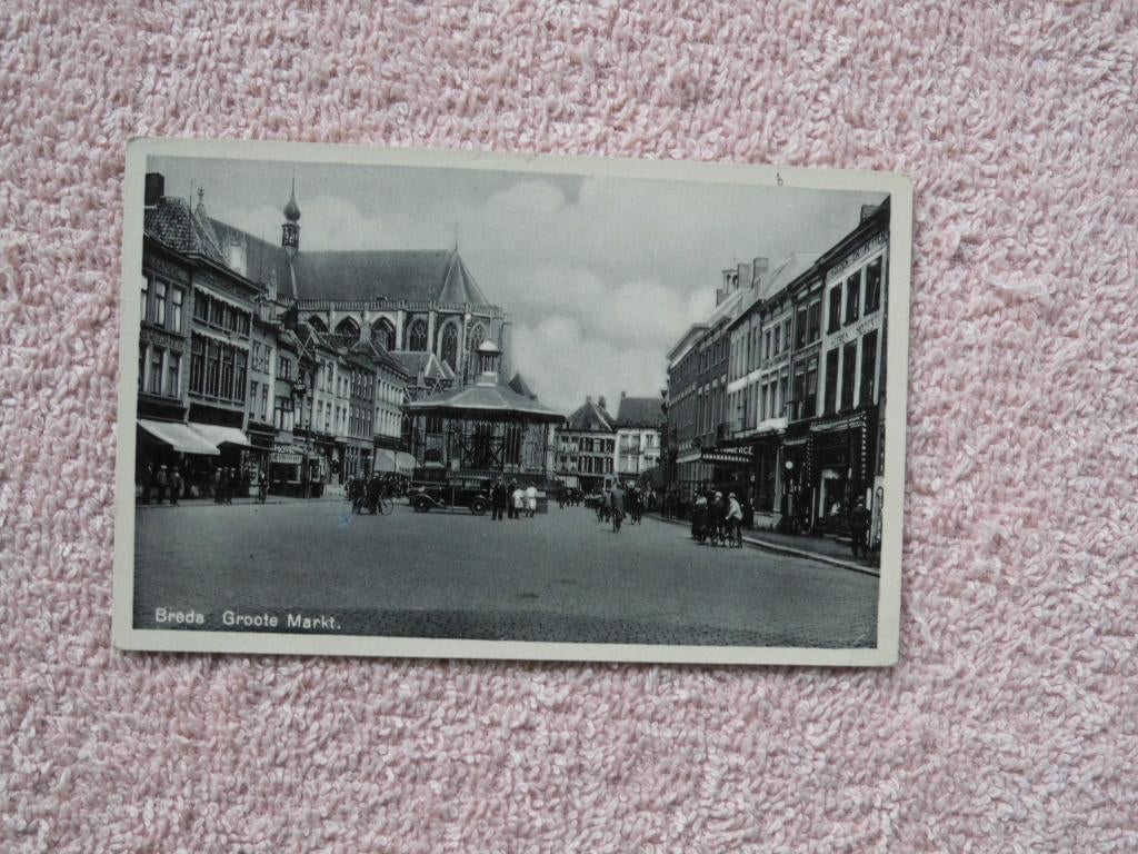 Breda, Groote Markt, Ophalen of Verzenden, Voor 1920, Gelopen, Noord-Brabant