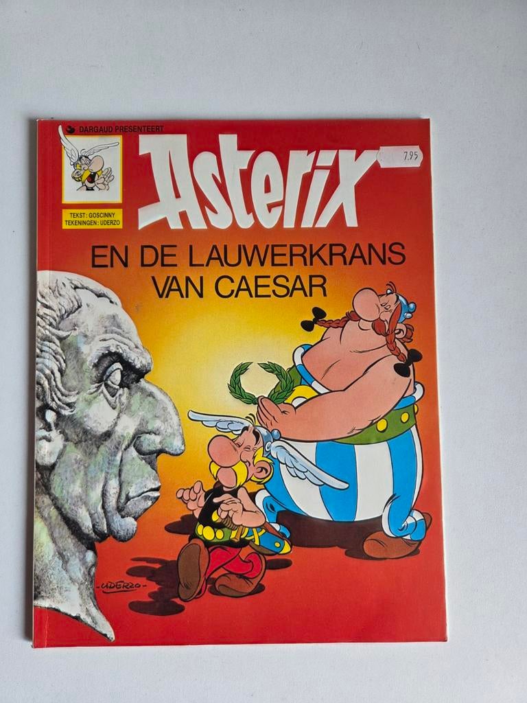 Asterix en de Lauwerkrans van Caesar - Stripboek, Eén stripboek, Ophalen of Verzenden, Gelezen, Goscinny, Uderzo