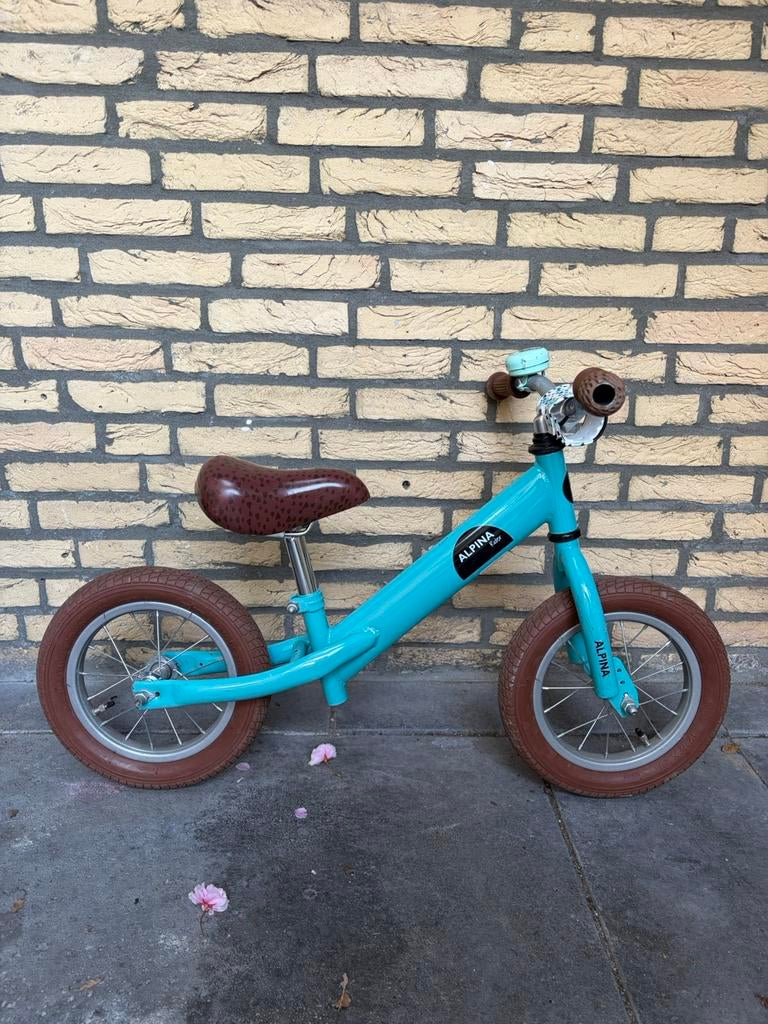 Loopfiets Alpina, Ophalen, Zo goed als nieuw, Minder dan 16 inch