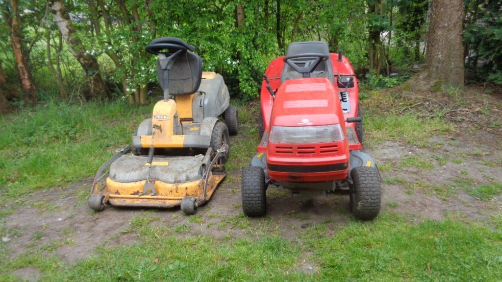 wegens inruil 2 x zitmaaier staat onbekend, Tuin en Terras, Zitmaaiers, Ophalen, Gebruikt, Versnellingen, Nederland