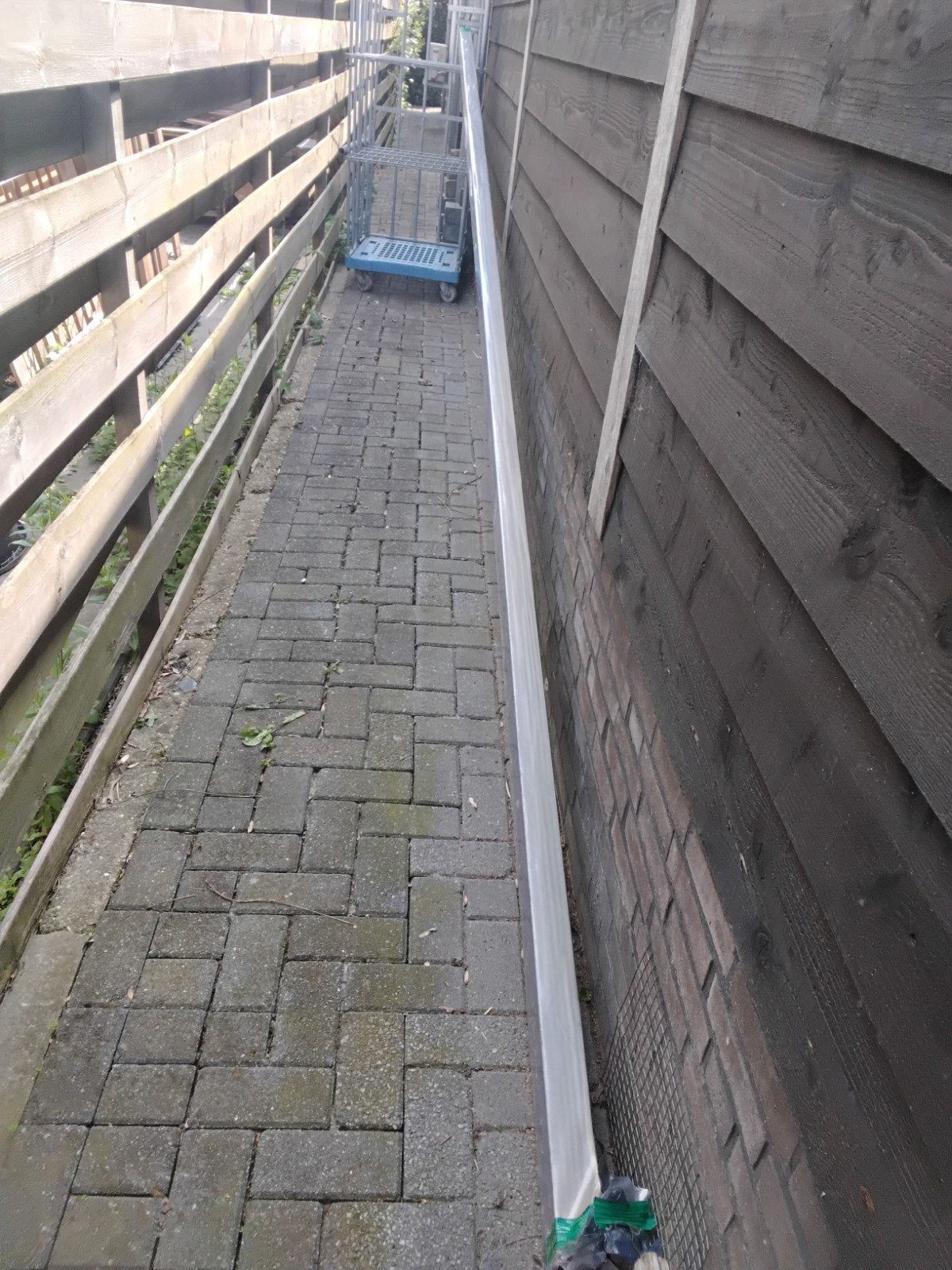 Kokerprofiel voor schuifwand 6m en 2 van 3m zie fotos, Tuin en Terras, Ophalen, Nieuw, Aluminium