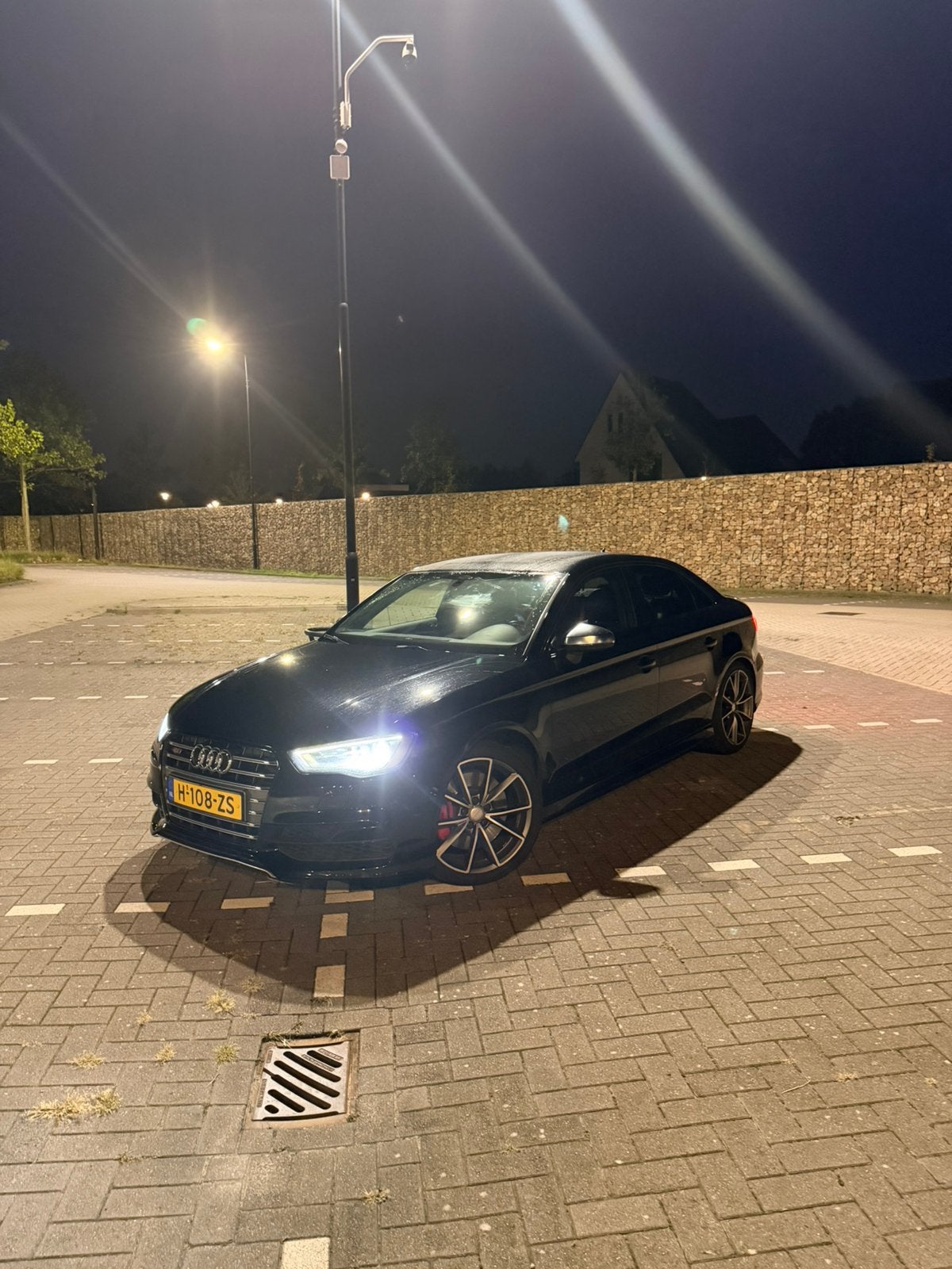 Audi S3 2.0 Tfsi 221KW 4-D Quattro S-tro 2014 Zwart, Auto's, Automaat, 4 cilinders, 1984 cc, 1435 kg