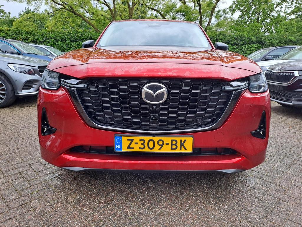 Mazda CX-60 2.5 e-SkyActiv PHEV Homura | LEER | HEAD-UP | CA, Auto's, Automaat, 12 maanden, Gebruikt, 4 cilinders