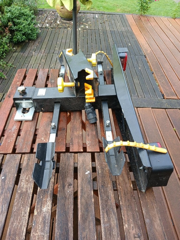 Fietsendrager, Ophalen, Gebruikt