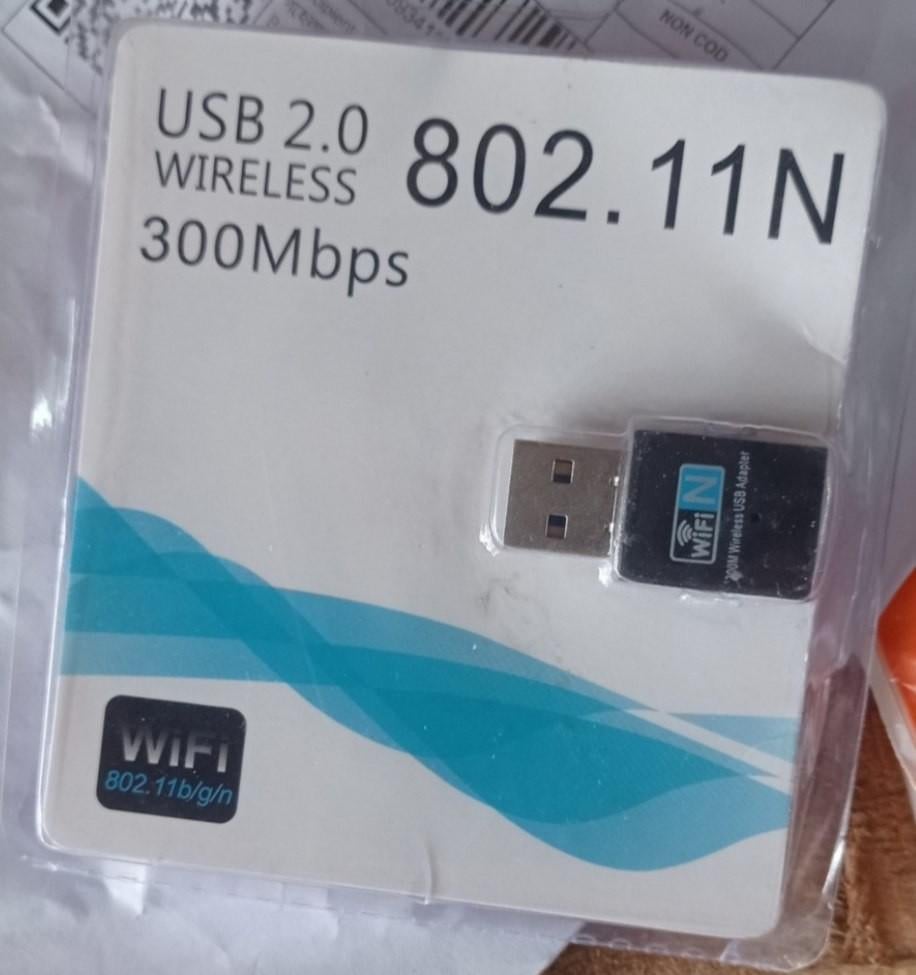 USB Wifi Dongel 802.11N Wireless 300 Mbps, Ophalen of Verzenden, Zo goed als nieuw, Wifi dongle