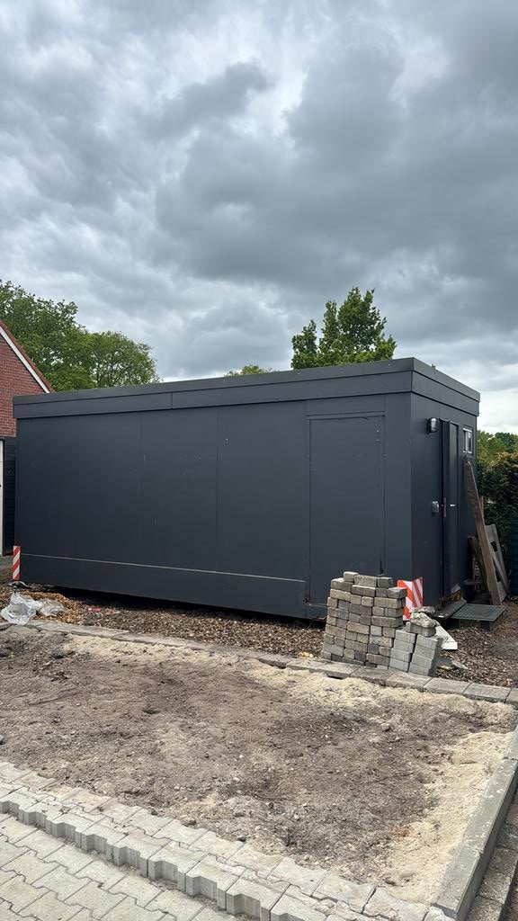 Keet bouwkeet unit, Ophalen