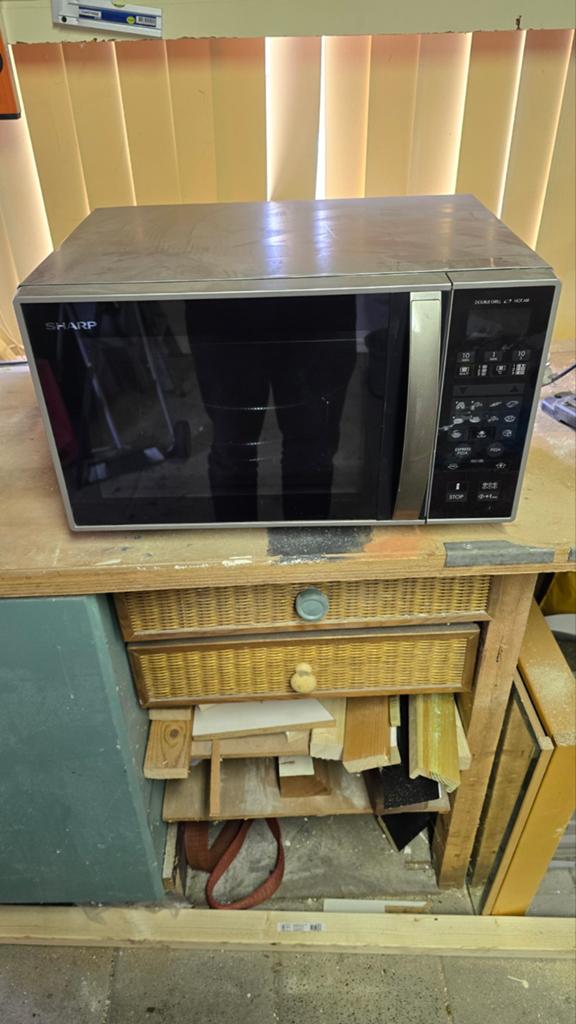 Werkende combimagnetron sharp, Witgoed en Apparatuur, Magnetrons, Ophalen of Verzenden
