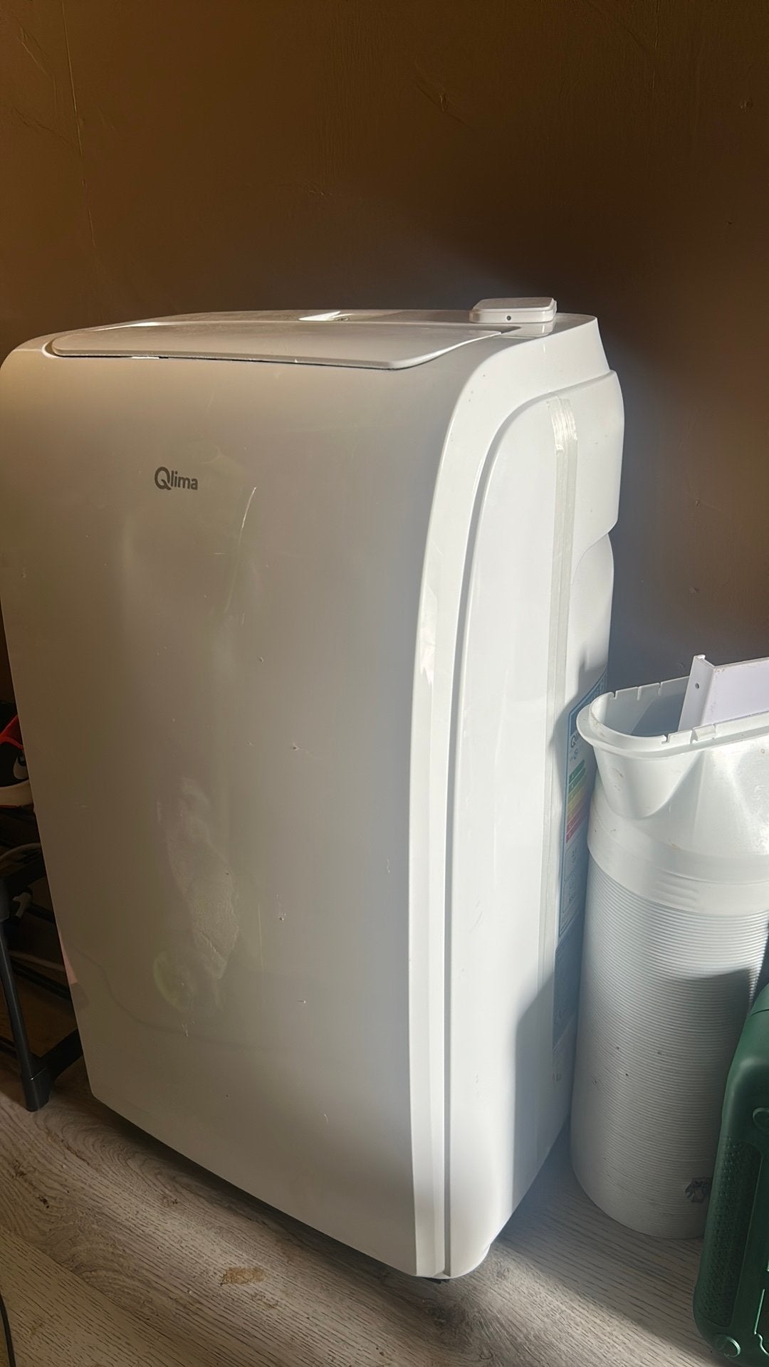 Qlima airco, Ophalen of Verzenden, Zo goed als nieuw, Mobiele airco, 3 snelheden of meer