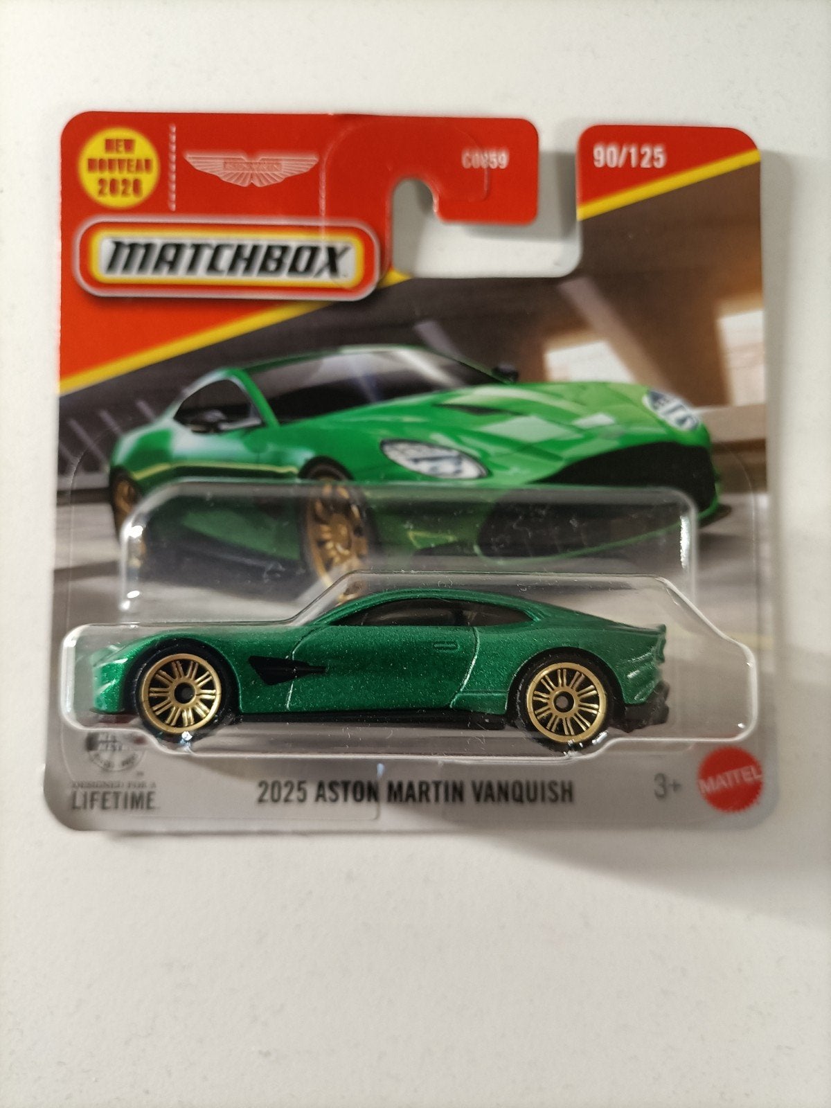 Matchbox 2025 Aston Martin Vanquish - Nieuw in verpakking, Ophalen of Verzenden, Nieuw, Auto
