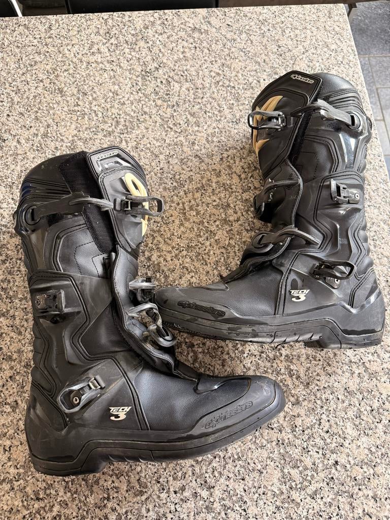 Alpinestar Tech 3 motorcross laarzen maat 48, Motoren, Kleding | Motorkleding, Ophalen of Verzenden, Tweedehands, Laarzen
