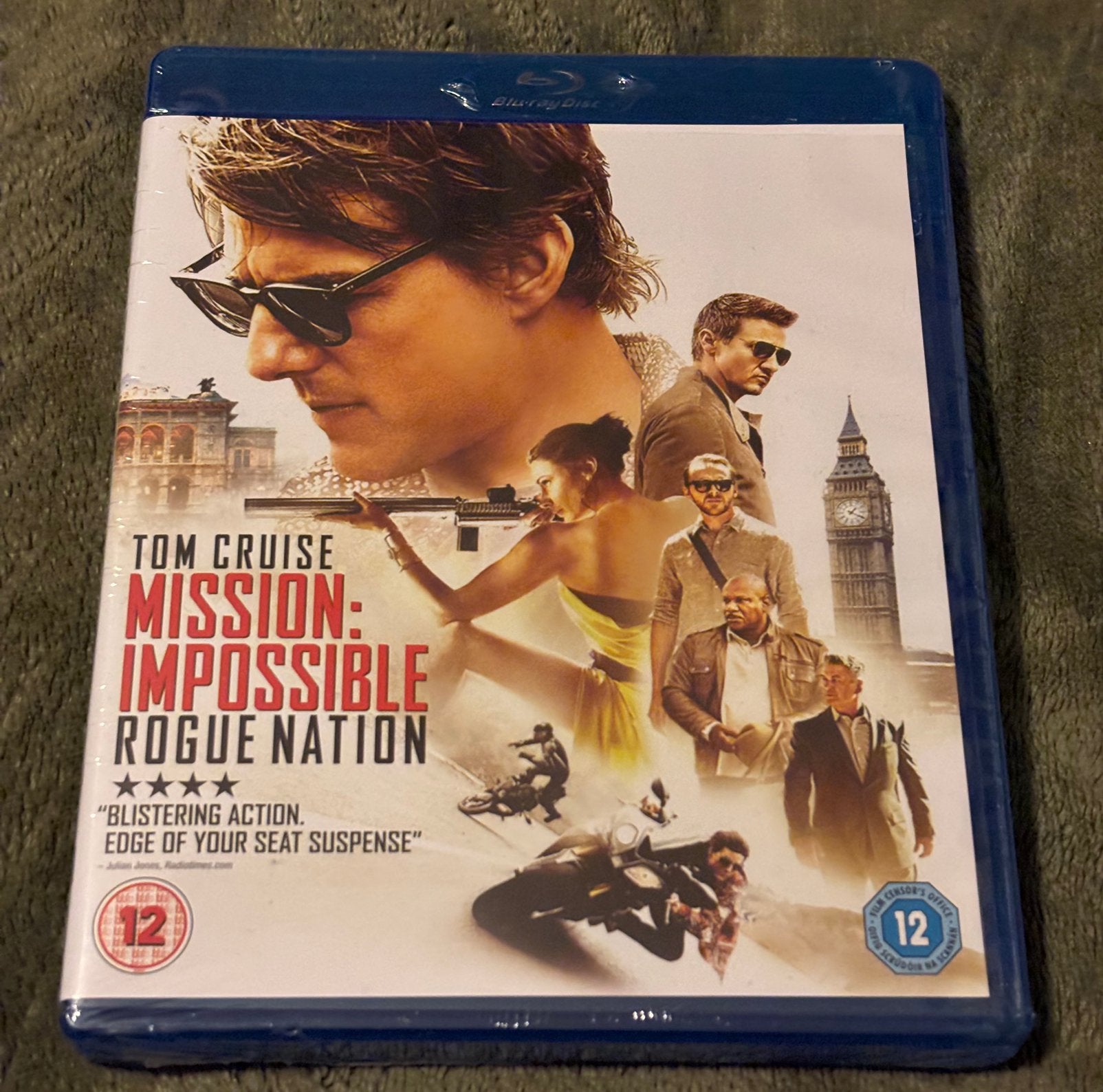 Mission Impossible: Rogue Nation op Blu Ray. Nieuw en NL, Cd's en Dvd's, Engels, Nederlands, Ophalen of Verzenden, Nieuw in verpakking