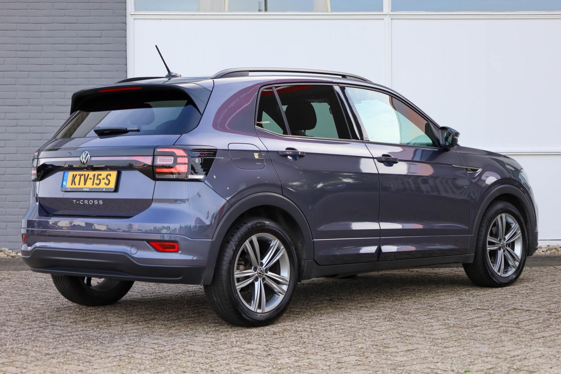 Volkswagen T-Cross 1.0 TSI 115pk DSG R-Line | Achteruitrijca, 12 maanden, Gebruikt, Euro 6, Bedrijf