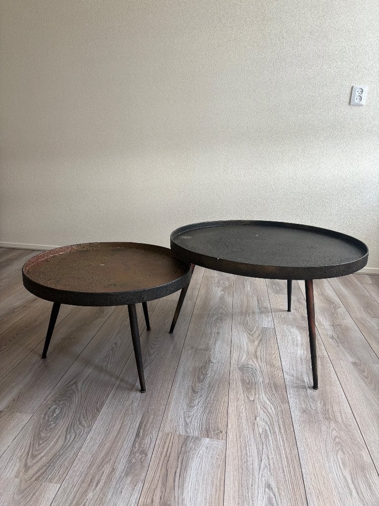 Salontafels, Ophalen, 50 tot 100 cm, Rond, 50 tot 100 cm