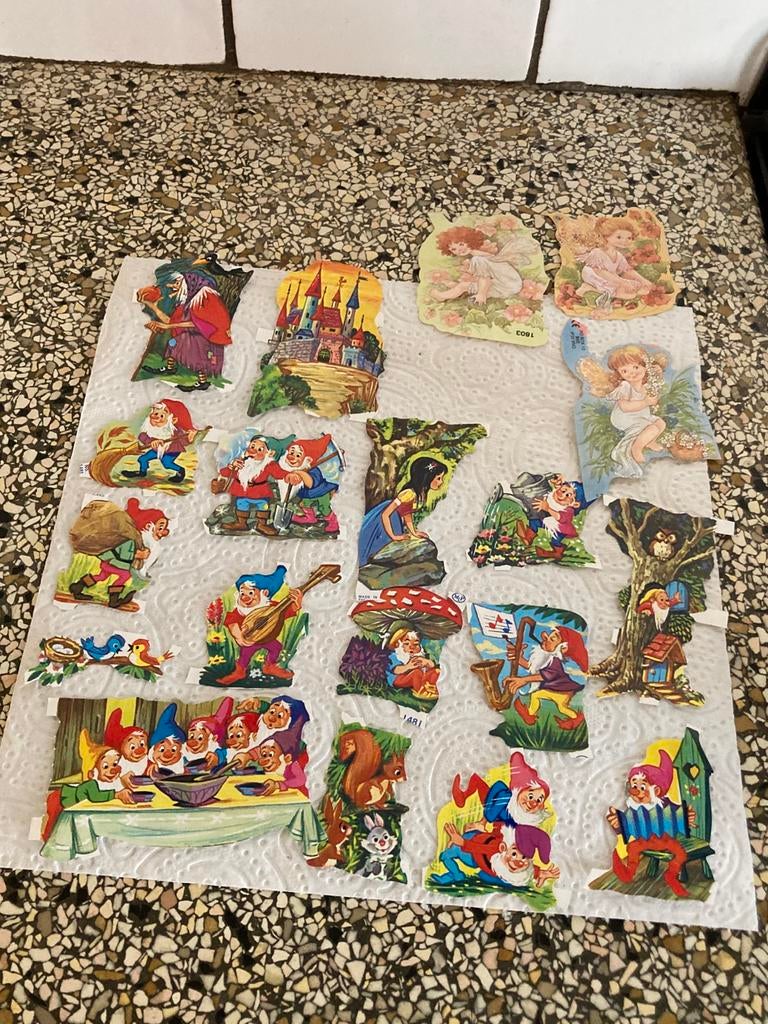 Set Poesie plaatjes, Ophalen of Verzenden