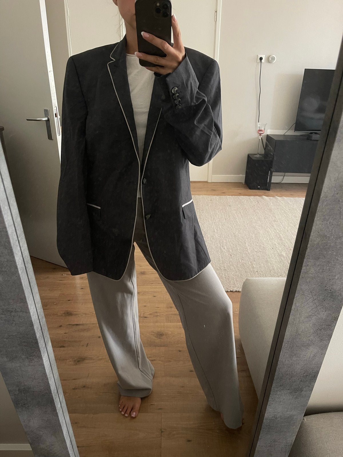 Oversized blazer, Ophalen of Verzenden, Gedragen, Maat 38/40 (M), Jasje