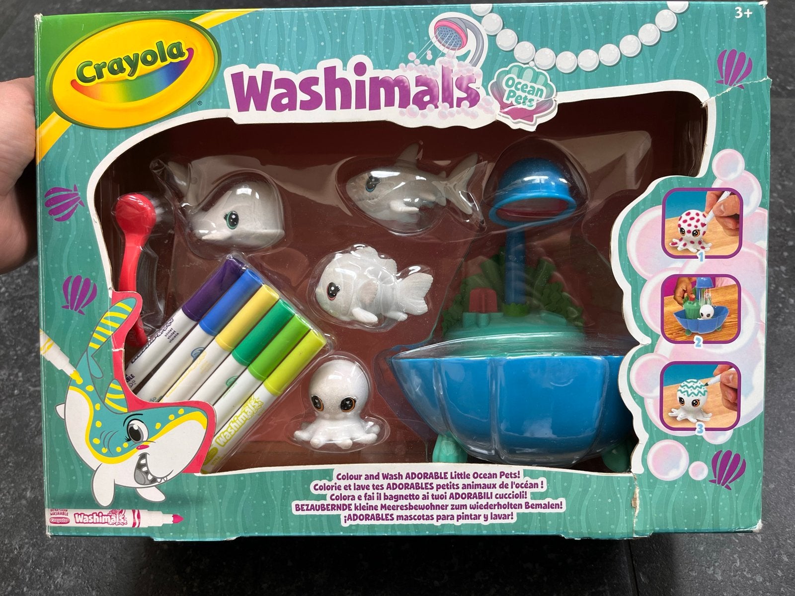 Crayola Washimals Ocean Pets - Kleur en Wasbare Diertjes, Ophalen of Verzenden, Gebruikt, Overige typen