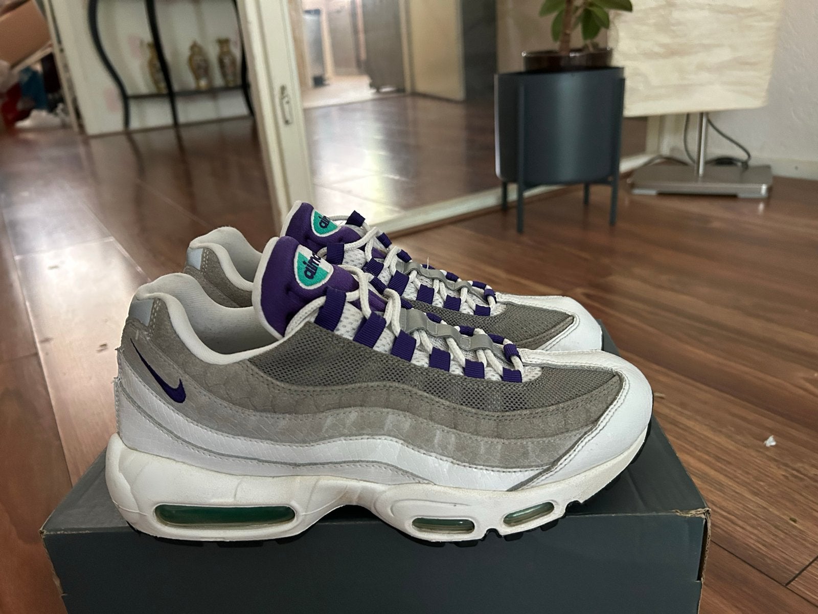 Nike Air Max 95 - Zo goed als nieuw - Maat 42, Ophalen of Verzenden, Zo goed als nieuw, Overige kleuren, Sneakers of Gympen