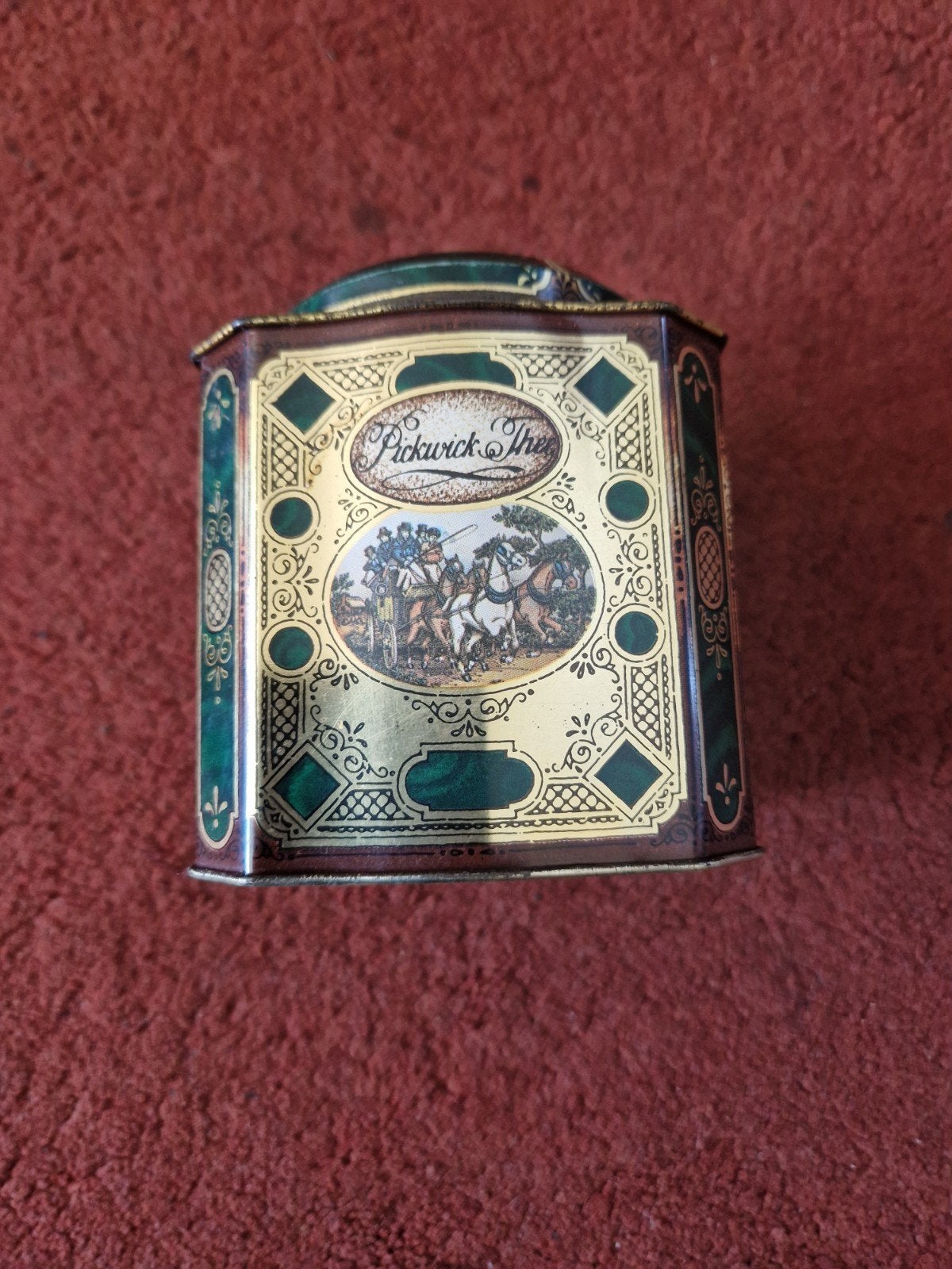Vintage Pickwick Thee Blik - Douwe Egberts, Antiek en Kunst, Ophalen of Verzenden