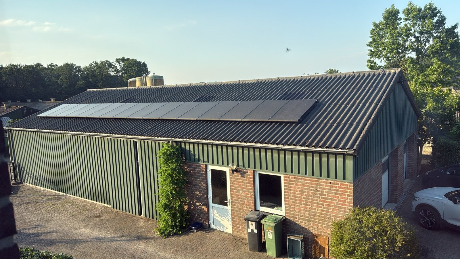 Asbestvrije vezelcement golfplaten (ca. 160 stuks), Ophalen, Overige materialen, Gebruikt, 15 m² of meer