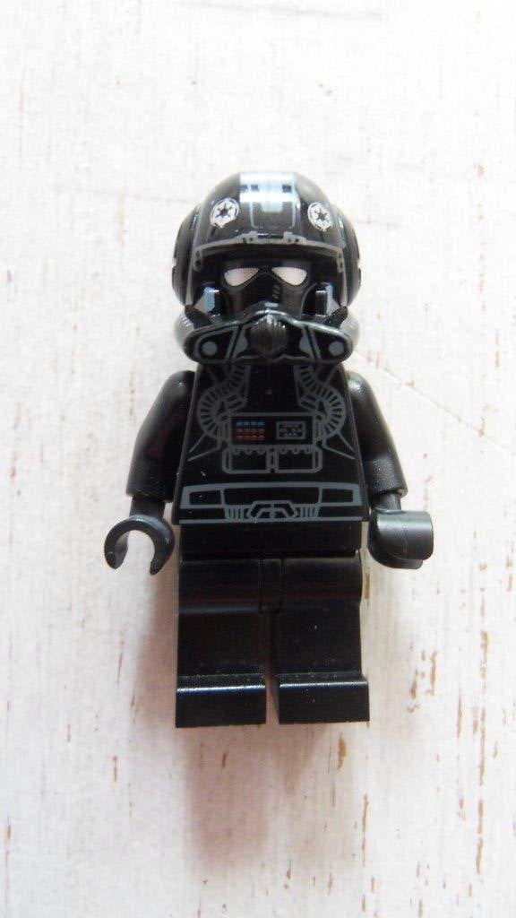Lego : Imperial V Wing Pilot SW0304 minifiguur, Star Wars, Lego, Ophalen of Verzenden, Zo goed als nieuw