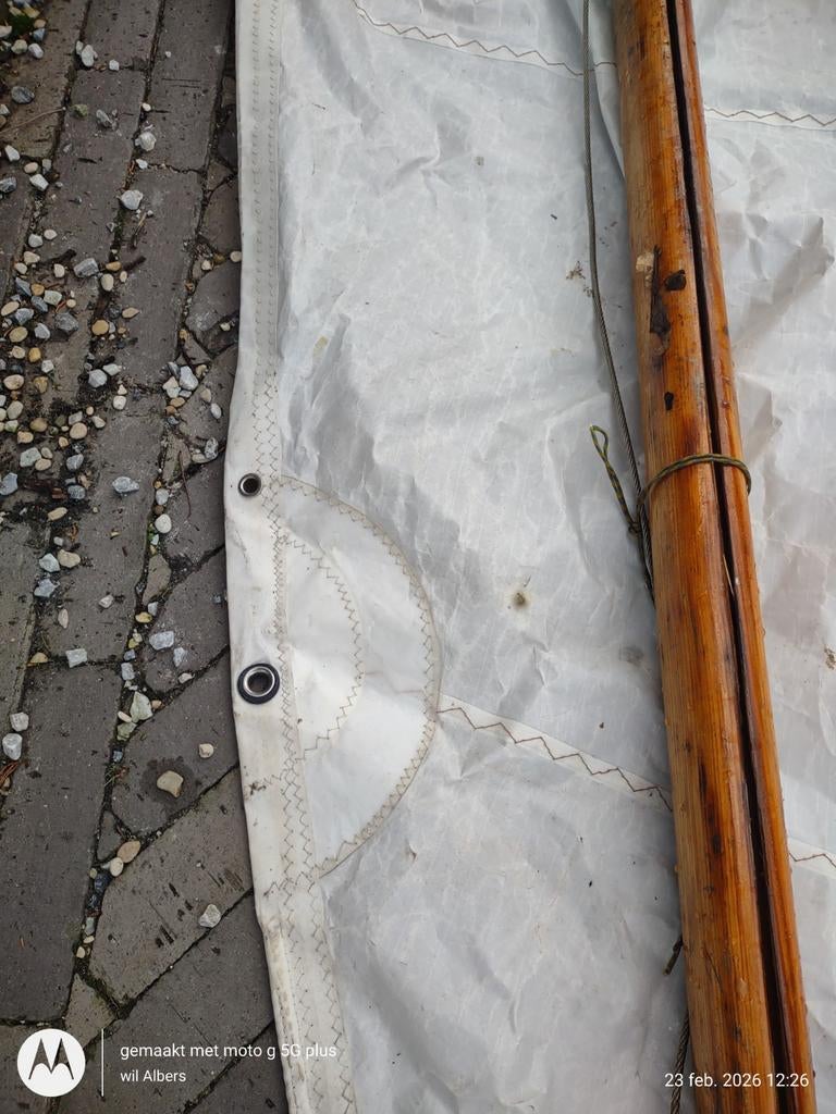 Grootzeil BM-er 16m2, Ophalen of Verzenden, Gebruikt