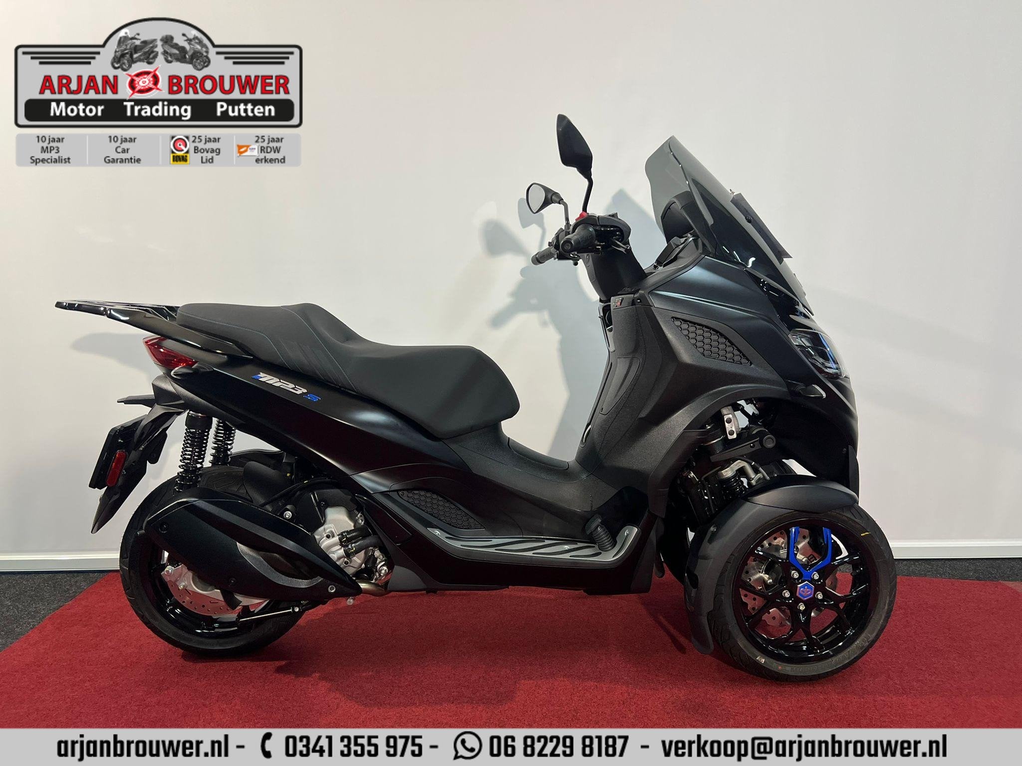 Piaggio MP3 310 Sport ABS E5+ NIEUW, Postbus 305
4900 AH  Oosterhout, NL, Overig, Customer_service@piaggio.com, ABS