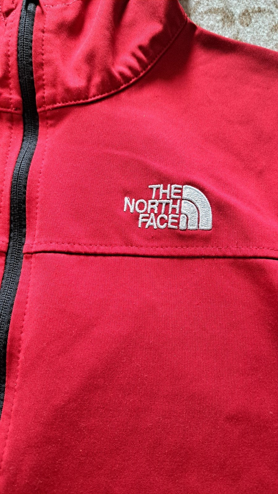 The North Face Hoodie - Rood, Verzenden, Gedragen, The North Face