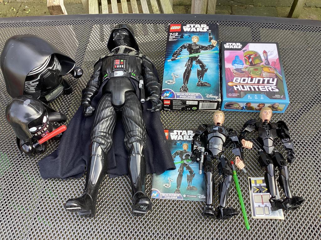 Star wars lego, wekkers pop,;spel 1 koop; 42,50, Ophalen of Verzenden, Zo goed als nieuw, Actiefiguurtje
