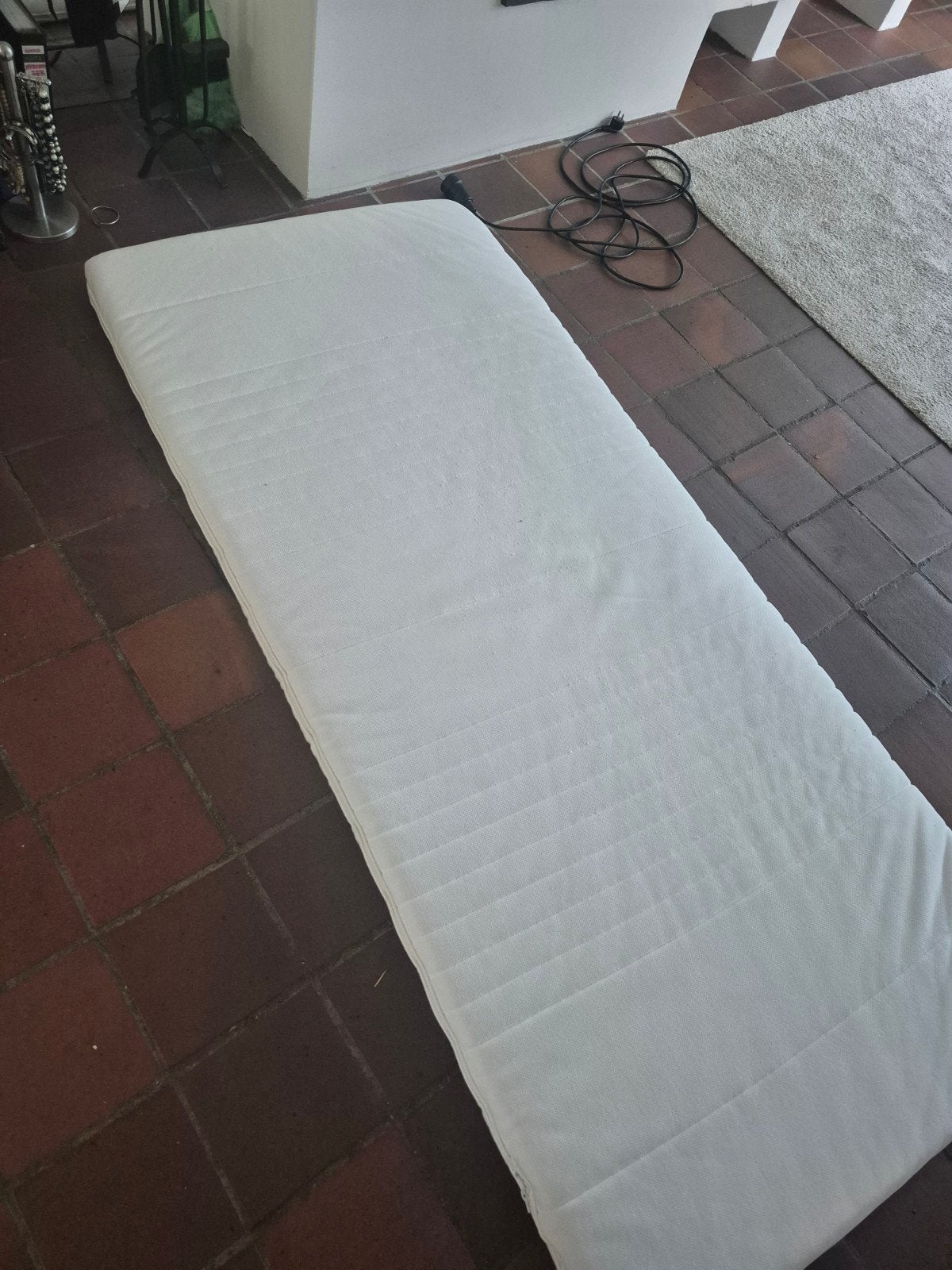 IKEA TUSSÖY Matras topper 90x200 cm, Ophalen, 90 cm, Eenpersoons, Zo goed als nieuw