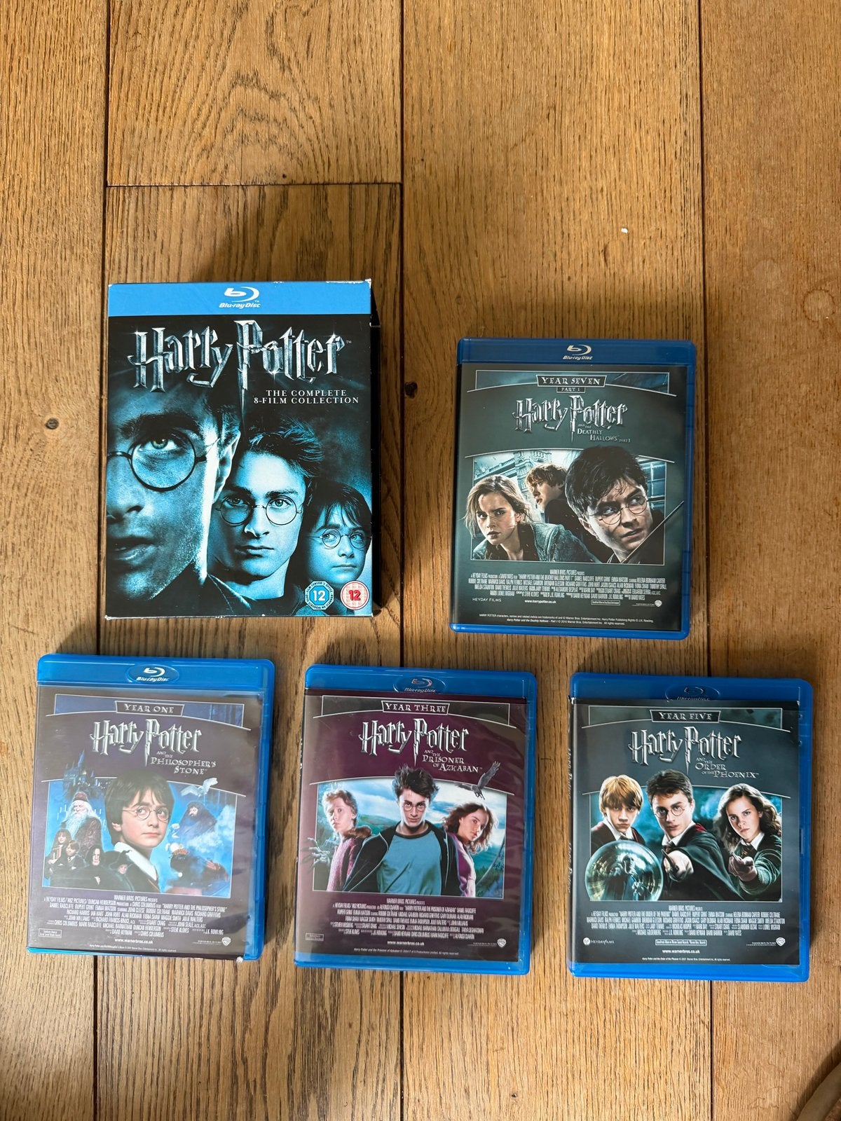 Harry Potter Blu-ray Collectie - Film Collectie, Cd's en Dvd's, Blu-ray, Engels, Nederlands, Boxset, Science Fiction en Fantasy