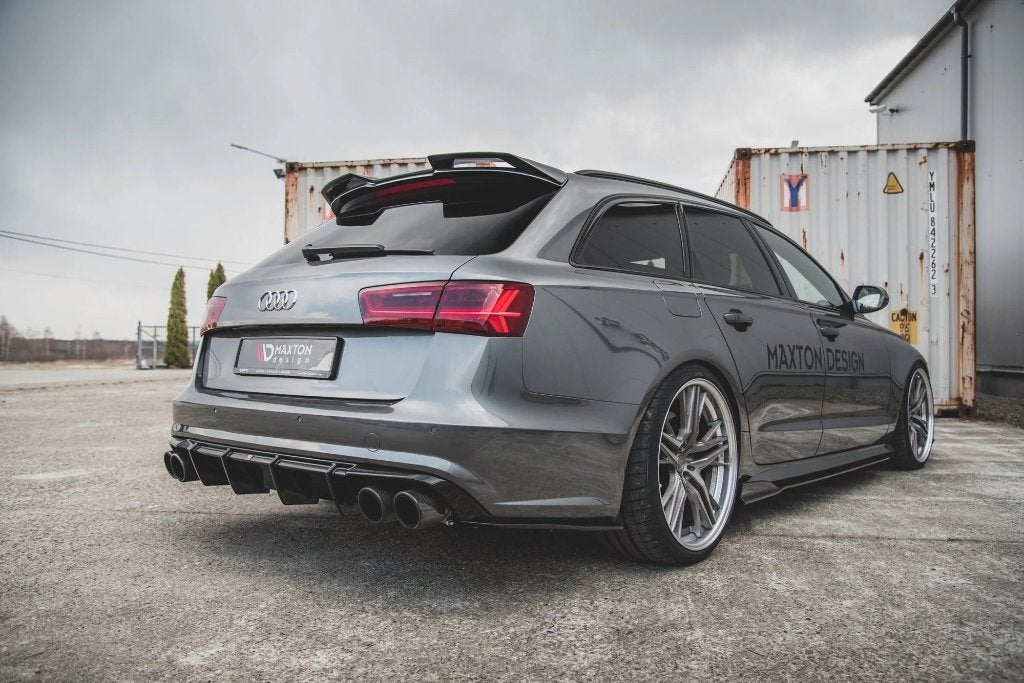 Voorlip sideskirt spoiler diffuser - Audi S6 C7 15-17, Ophalen of Verzenden