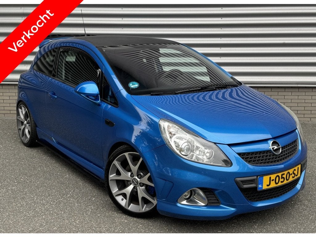 Opel Corsa 1.6-16V Turbo OPC Maxton (bj 2010), Euro 5, Gebruikt, Blauw, Bedrijf