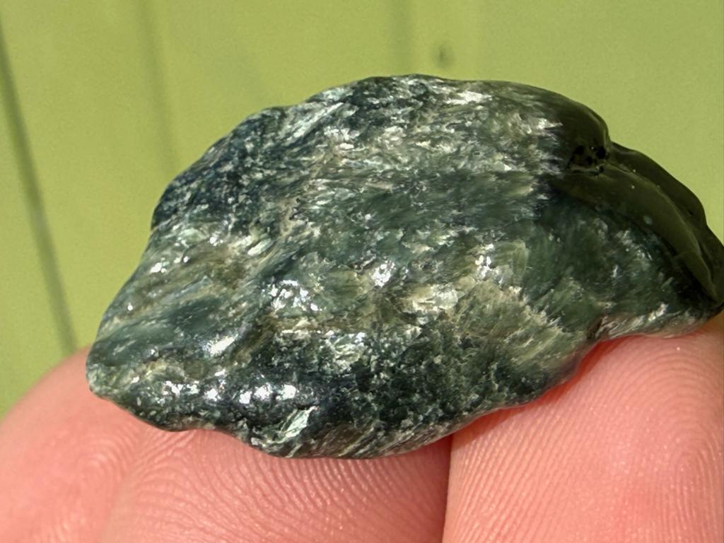 Serafiniet broekzaksteen mineralen, Ophalen of Verzenden, Mineraal