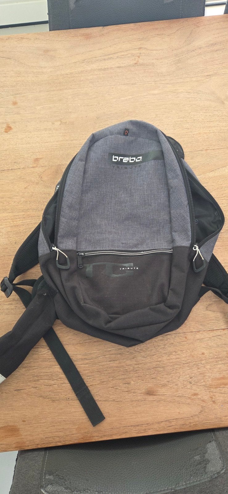 Brabo hockey rugzak - Grijs/Zwart, Ophalen of Verzenden, Gebruikt, Tas