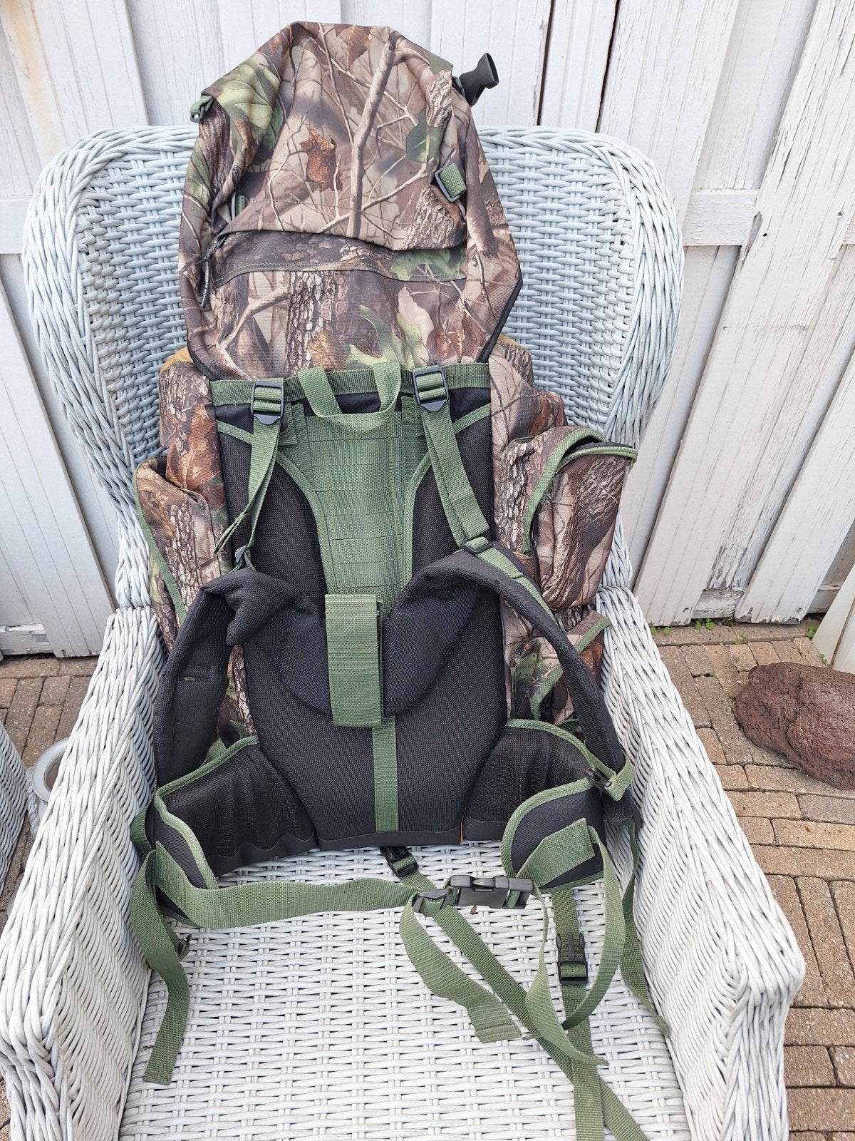 Shimano Tribal XXL Vistas Tas - Camouflage Vis Tas, Ophalen