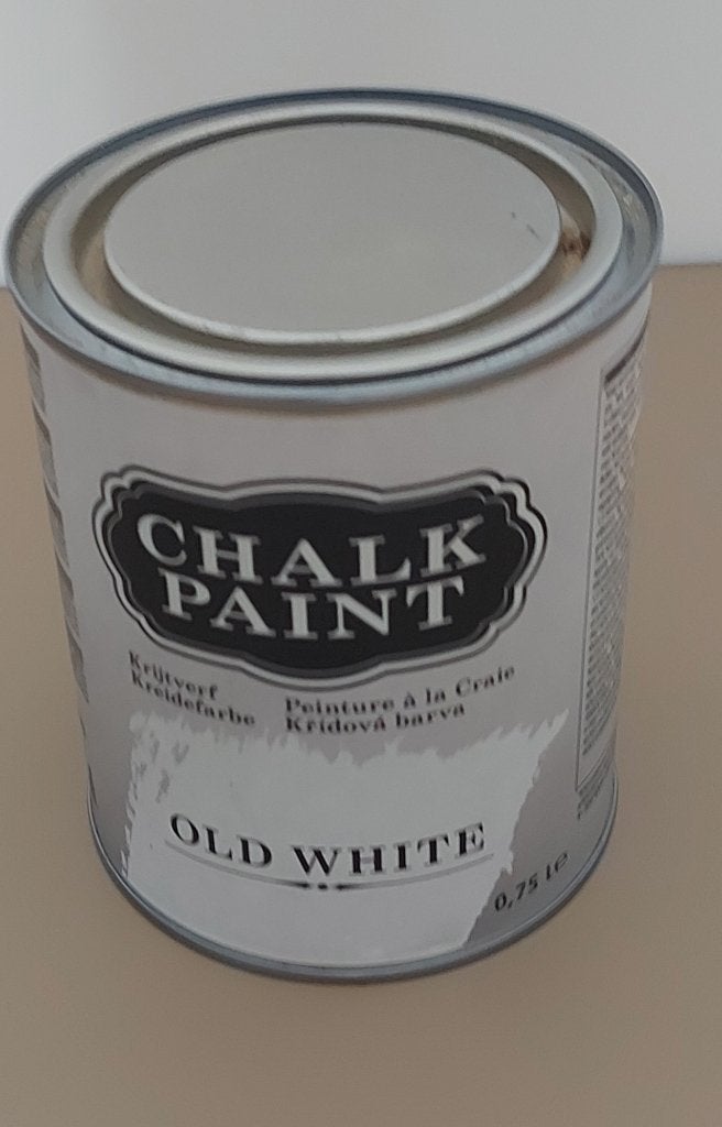 Chalk paint old white krijtverf, Ophalen, Nieuw, Wit, Verf