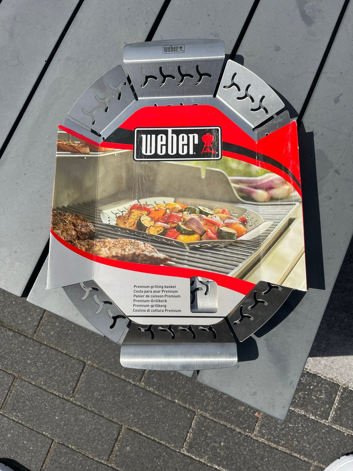 Weber Premium Grillmandje - Nieuw in verpakking, Tuin en Terras, Ophalen of Verzenden, Nieuw