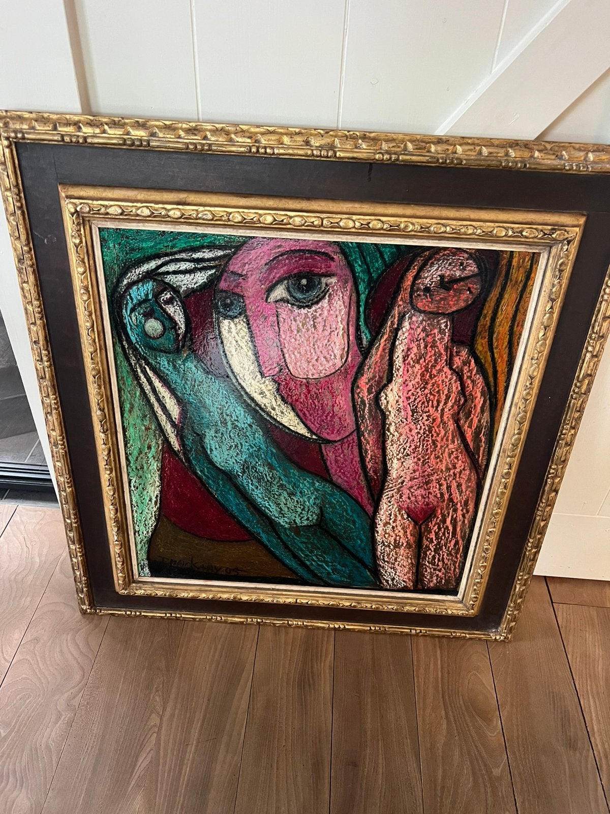 Origineel schilderij van Theo Mackaay, Ophalen