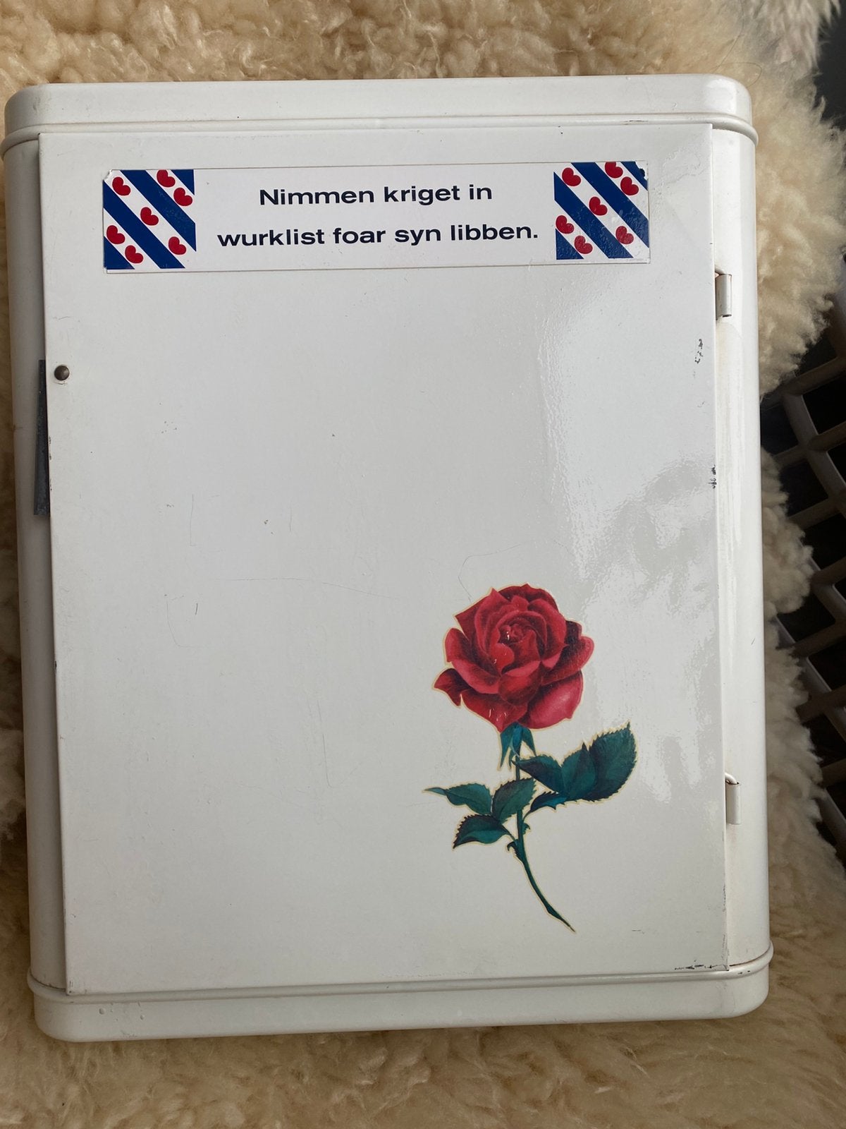 Vintage metalen Brabantia medicijnkastje jaren ‘60/‘70 teab, Ophalen of Verzenden