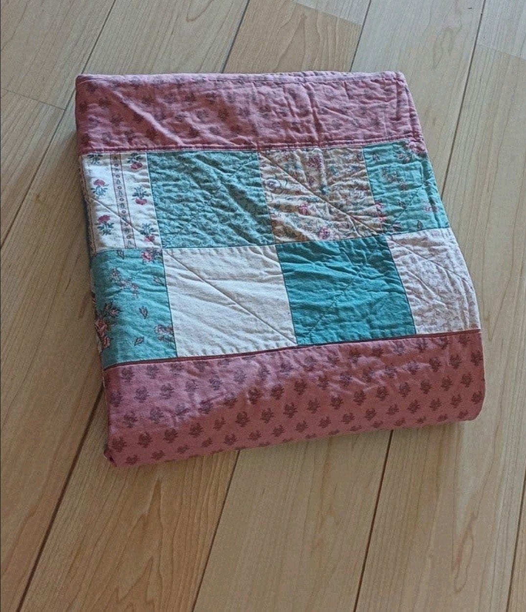 Handgemaakte quilt/deken, Handgemaakt, Nieuw, Ophalen of Verzenden, Plaid