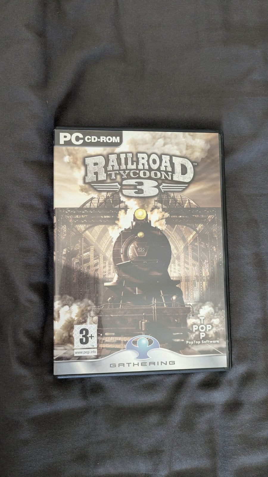 Railroad Tycoon 3 PC CD-ROM - Klassieke Simulatie Game, Spelcomputers en Games, Gebruikt, 1 speler, Ophalen of Verzenden, Vanaf 3 jaar
