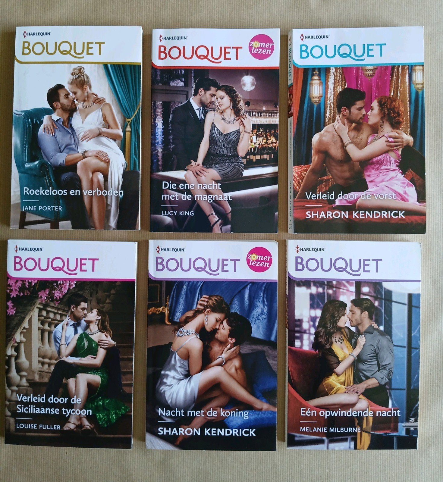 Bouquet Romans - Liefdesverhalen, Boeken, Ophalen of Verzenden, Zo goed als nieuw, Diverse auteurs (o.a. Sharon Kendrick, Lucy King)