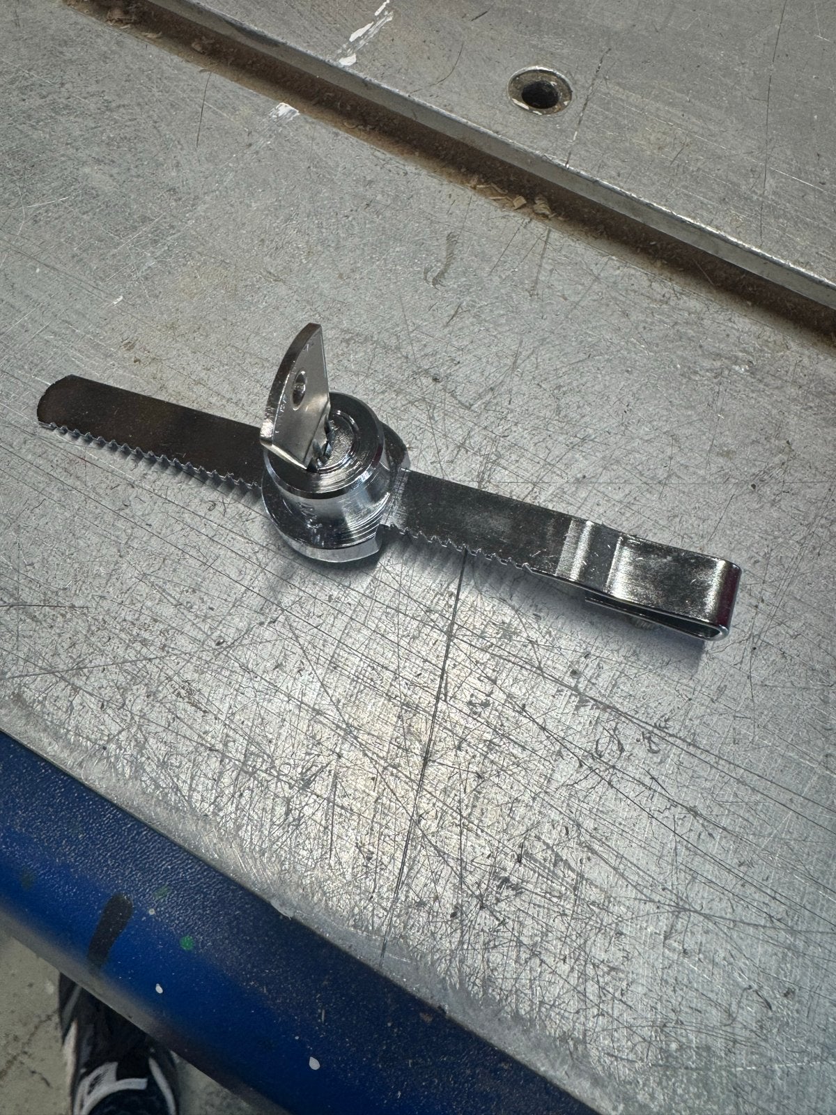 Silca VB0100 Schuifslot voor vitrinekast - Nieuw, Ophalen of Verzenden, Nieuw, Overige materialen, Slot