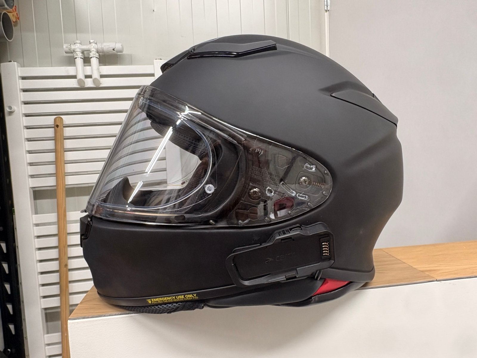 Shoei NXR2 - Maat S met Cardo communicatie kit, Dames, Ophalen of Verzenden, Nieuw zonder kaartje, Integraalhelm