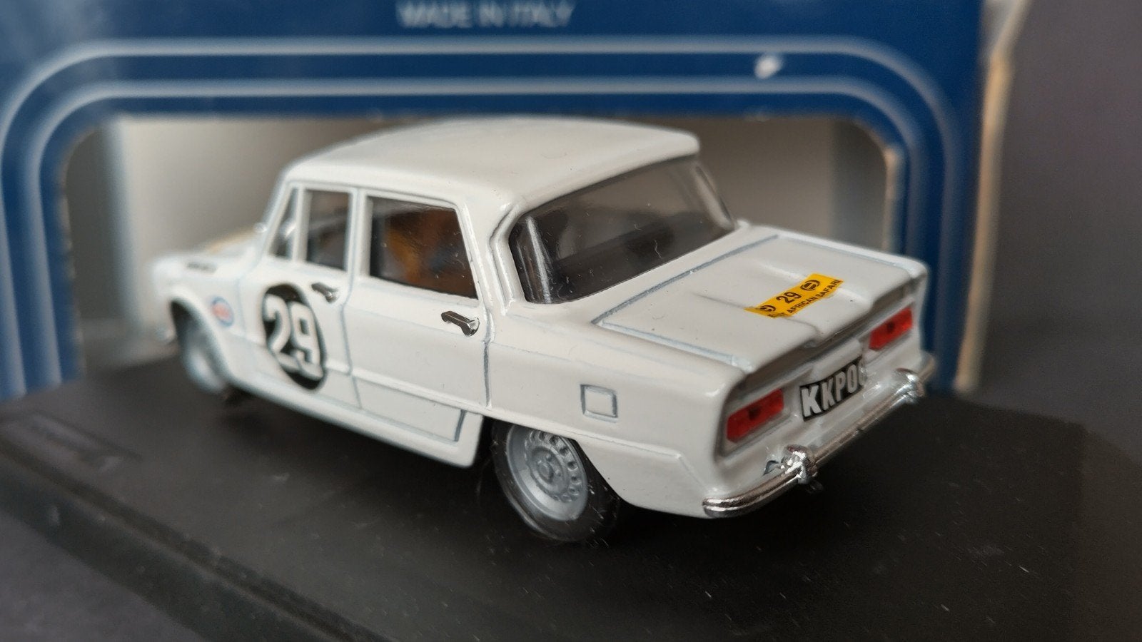 Alfa Romeo Giulia East African Safari Rally 1:43 Progetto K, Overige merken, Auto, Verzenden, .