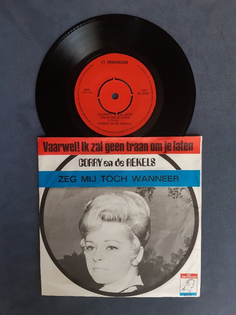 Corry En De Rekels ‎– Vaarwel! Ik Zal Geen Traan Om Je Laten, Ophalen of Verzenden, Gebruikt, 7 inch, Piraten en Zeemansliederen