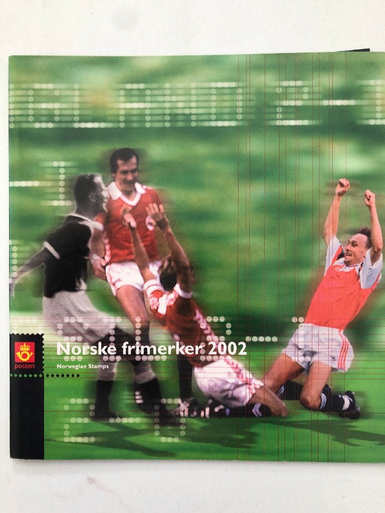 jaarcollectie postzegels Noorwegen 2002, Verzenden, 1990 tot heden, Postfris