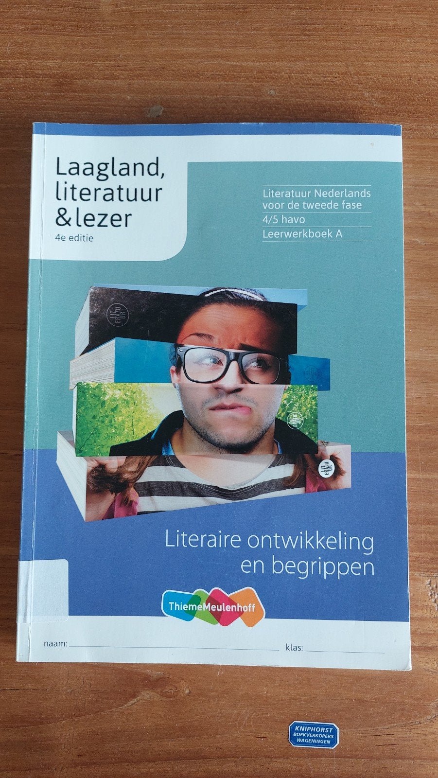 Laagland, literatuur & lezer 4e editie havo/vwo, Boeken, ThiemeMeulenhoff, Zo goed als nieuw, Alpha, HBO