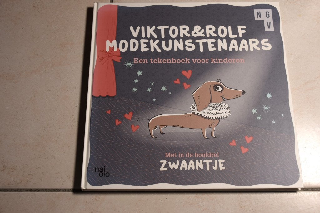 Viktor & Rolf Modekunstenaars Tekenboek voor Kinderen, Boeken, Ophalen of Verzenden, Gelezen, Fictie algemeen