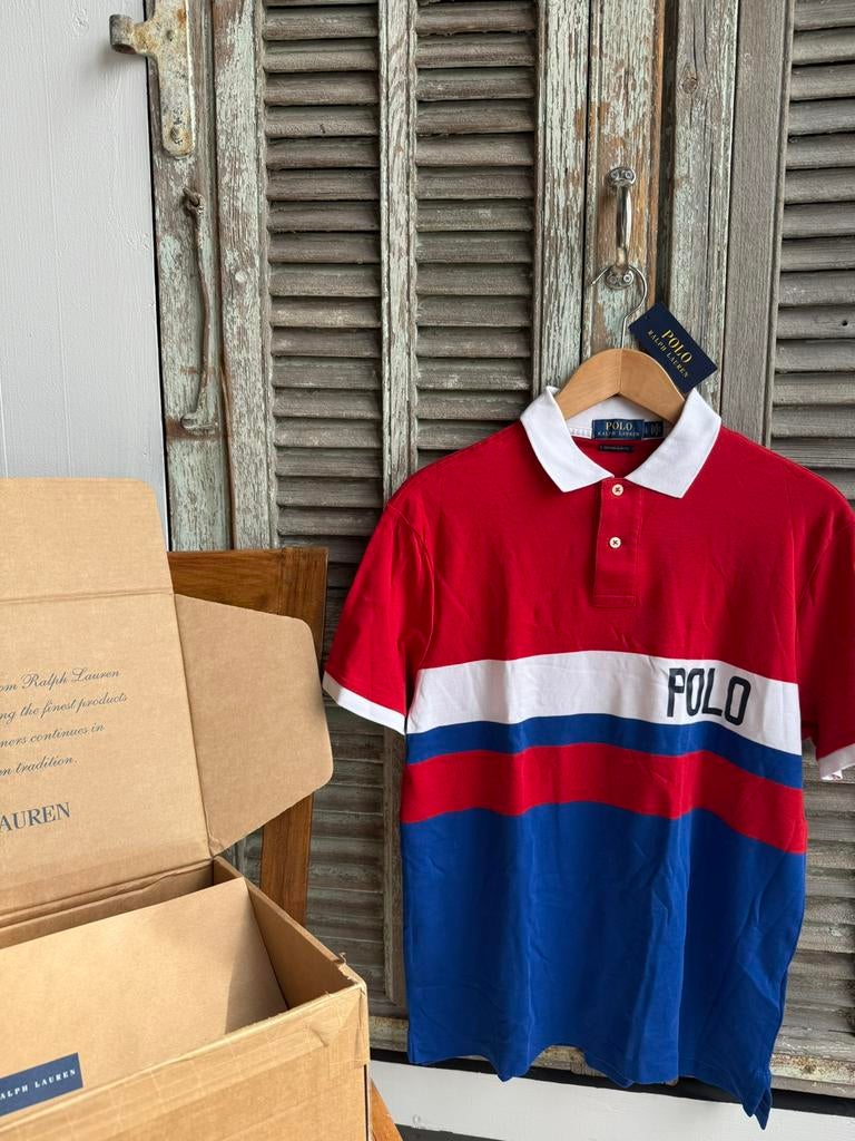 Prachtig RALPH LAUREN polo shirt size L, Maat 52/54 (L), Ralph Lauren, Ophalen of Verzenden, Zo goed als nieuw